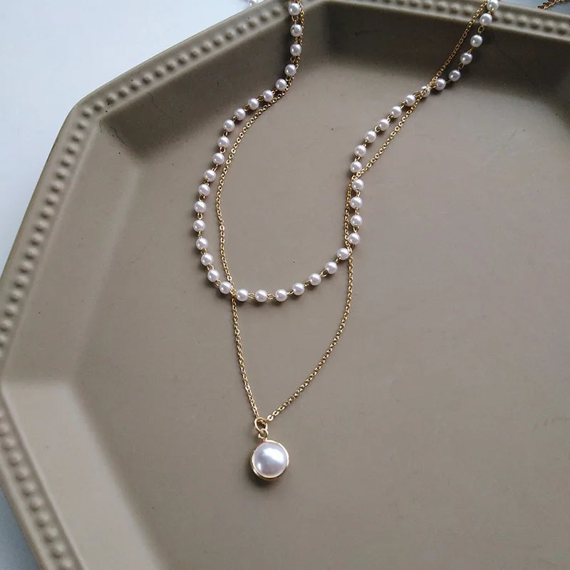 Pearl Pendant necklace for women jewelry