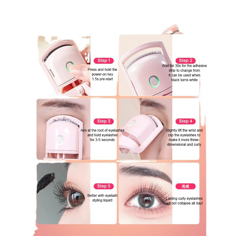 Heating Eyelash Curler Electric long lasting