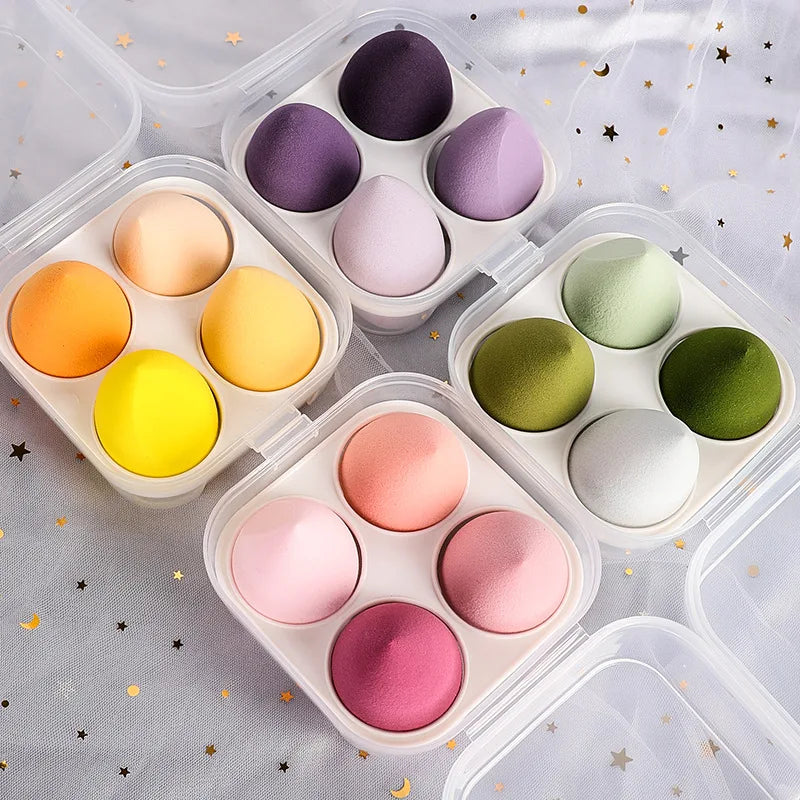 4/8pcs makeup sponge blender beauty egg blow cosmetic soft foundation